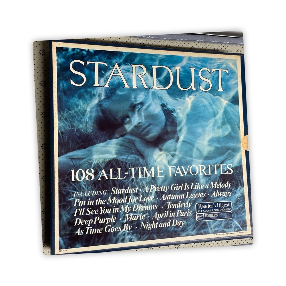 1971 Stardust "108 All-Time Favorites" Vinyl LP Record Album Box Set